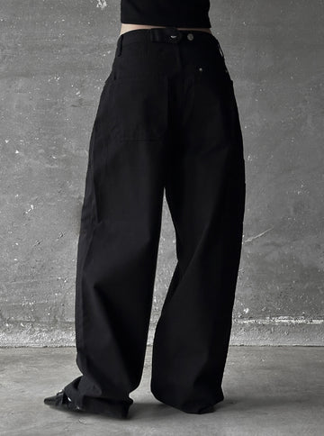 Adjust Cotton Cargo Pants